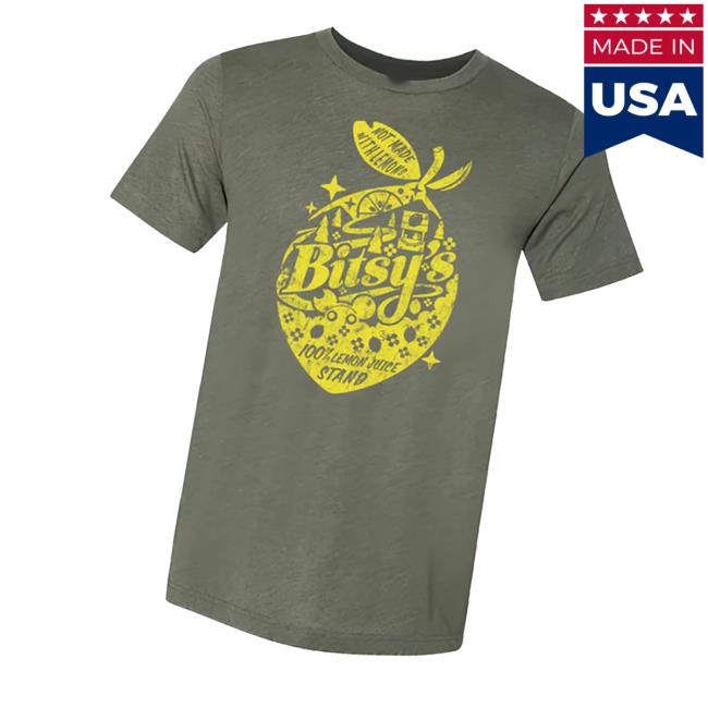 Avantris Merch Store Bitsy 100% Lemon Juice Stand Tee Avantris Merch Store Bitsy 100% Lemon Juice Stand Tee