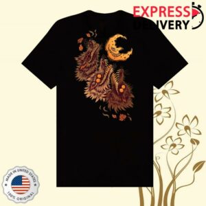 Avantris Merch Store Three Hypnovulfen Crooked Moon Tee