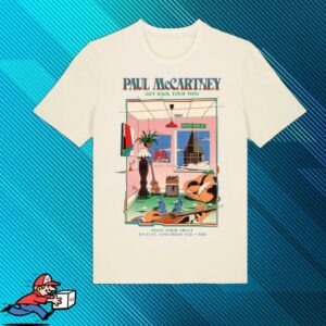 Paul Mccartney Shop Merch Got Back 2025 Atlanta Event T-Shirt Paul Mccartney Shop Merch Got Back 2025 Atlanta Event T-Shirt