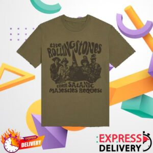 The Rolling Stones Shop Merch Their Satanic Majesties Request Band T-Shirt The Rolling Stones Shop Merch Their Satanic Majesties Request Band T-Shirt