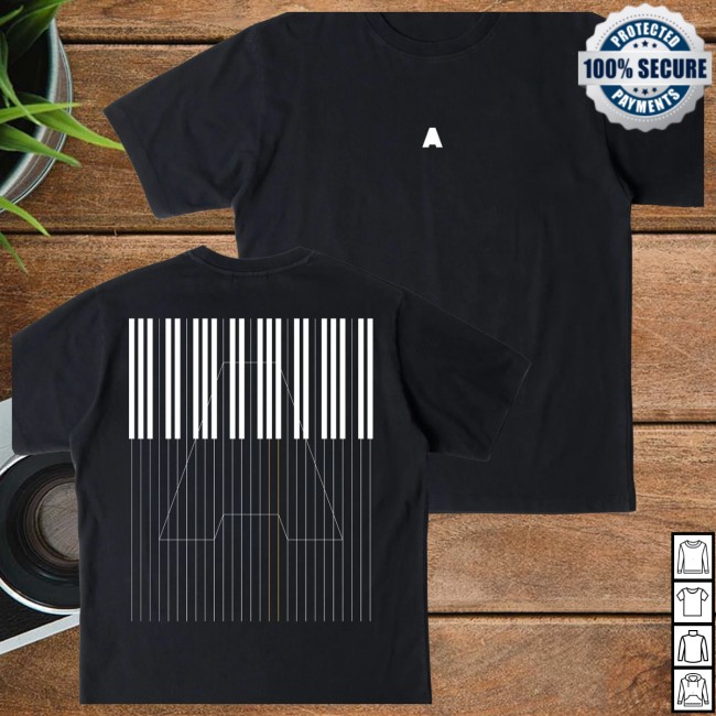 Armada Music Store Merch Piano Keys T-Shirt Armada Music Store Merch Piano Keys T-Shirt