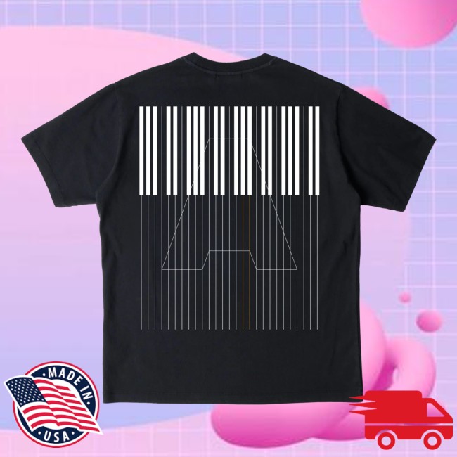 Armada Music Store Merch Piano Keys T-Shirt Armada Music Store Merch Piano Keys T-Shirt