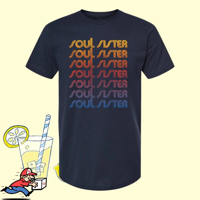 Train Store Merch Soul Sister Repeat Tee Train Store Merch Soul Sister Repeat Tee