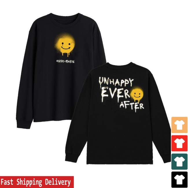 Iamannemarie Shop Merch Unhappy Ever After Long Sleeve T-Shirt Iamannemarie Shop Merch Unhappy Ever After Long Sleeve T-Shirt