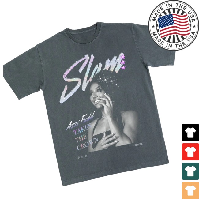 Slam Goods Store Merch Slam Takes The Crown Remix Heavy Tee Slam Goods Store Merch Slam Takes The Crown Remix Heavy Tee