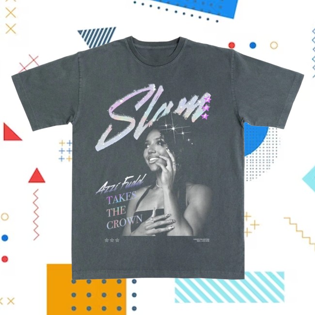 Slam Goods Store Merch Slam Takes The Crown Remix Heavy Tee Slam Goods Store Merch Slam Takes The Crown Remix Heavy Tee