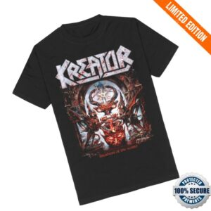 Kreator Us Store Merch Krushers Of The World Shirt Kreator Us Store Merch Krushers Of The World Shirt