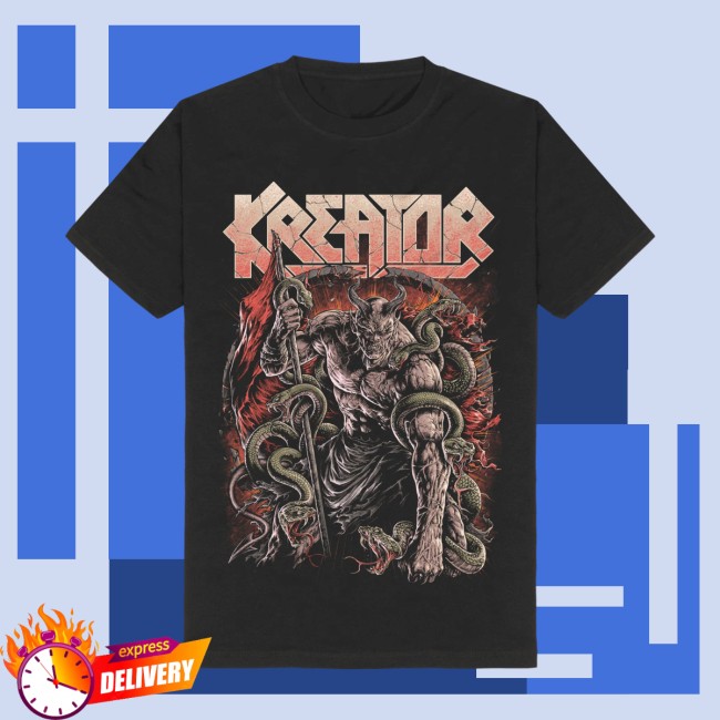 Kreator Us Store Merch Seven Serpents Shirt Kreator Us Store Merch Seven Serpents Shirt
