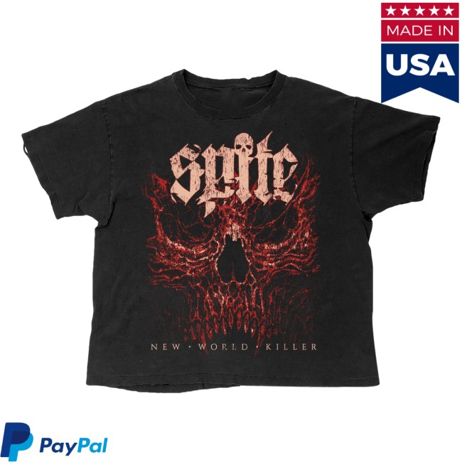 Spite Cult Merch Store Nwk Album Skull Tee Spite Cult Merch Store Nwk Album Skull Tee