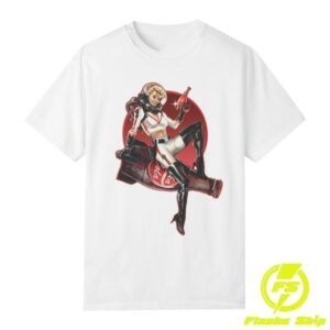 Heavy Spoilers Store Merch Nuka-Girl Pinup T-Shirt Heavy Spoilers Store Merch Nuka-Girl Pinup T-Shirt