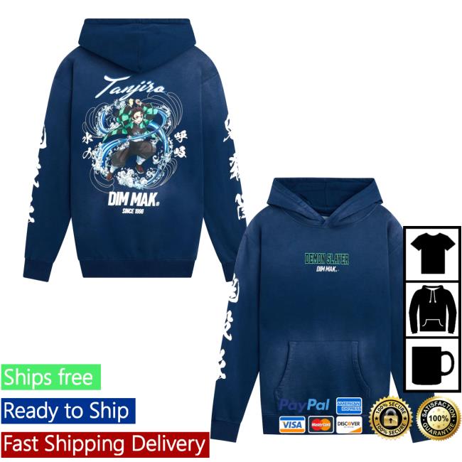 Dim Mak Collection Merch Store Dim Mak X Demon Slayer Tanjiro River Hoodie Dim Mak Collection Merch Store Dim Mak X Demon Slayer Tanjiro River Hoodie