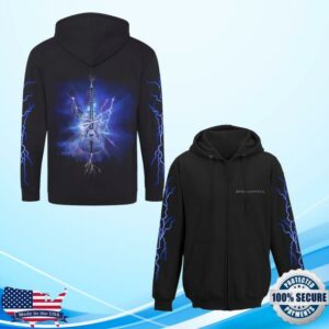 Jsr Direct Merch Store Apocalyptica Lightning Cello Zip Hoodie