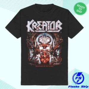 Kreator Store Merch Krushers Of The World Shirt