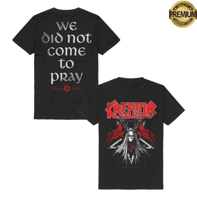 Kreator Store Merch Tranenpalast Shirt Kreator Store Merch Tranenpalast Shirt