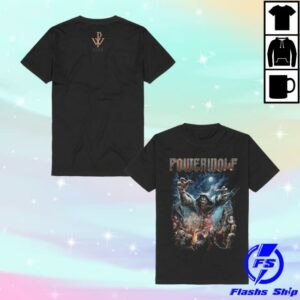 Powerwolf Merch Store 1589 Board Game T Shirt Powerwolf Merch Store 1589 Board Game T Shirt