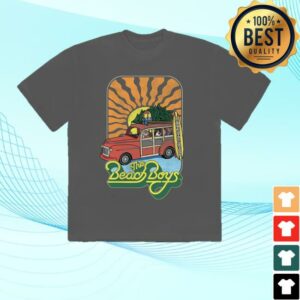 The Beach Boys Shop Merch Woodie Wagon T-Shirt