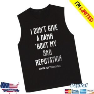 Joan Jett Store Merch Bad Reputation Unisex Tee