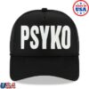 kenny osamason store merch psyko trucker hat black