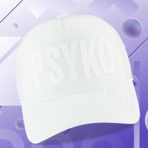 Osamason Store Merch Psyko Trucker White Hat