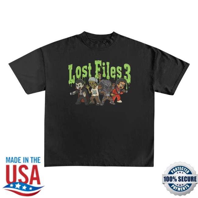 1019 Records Store Merch Lost Files 3 T-Shirt 1019 Records Store Merch Lost Files 3 T-Shirt