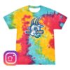 kenny yard goats store merch hartford yard goats youth rainbow tie dye tee shirt
