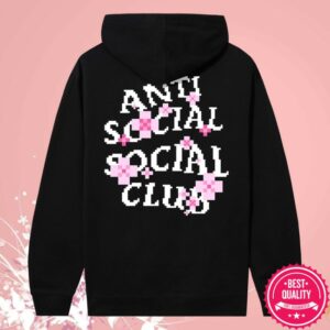 Anti Social Social Club Store Merch Assc X Minecraft Cherry Blossom Hoodie
