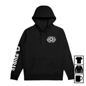Tribalgear Store Merch 59 Crest Black Men’s Pullover Hoodie