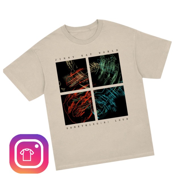 Jimmy Eat World Store Merch Something Loud Squad Logo T-Shirt Jimmy Eat World Store Merch Something Loud Squad Logo T-Shirt
