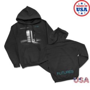 Jimmy Eat World Store Merch Futures Album Pullover Black Hoodie