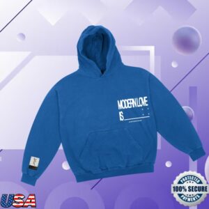 Iameden Store Merch Modern Love Blue Pullover Hoodie