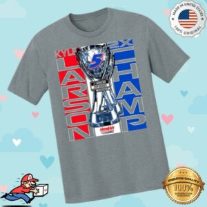 Hendrick Motorsports Store Merch Kyle Larson #5 2025 2X Nascar Champion Gray T-Shirt