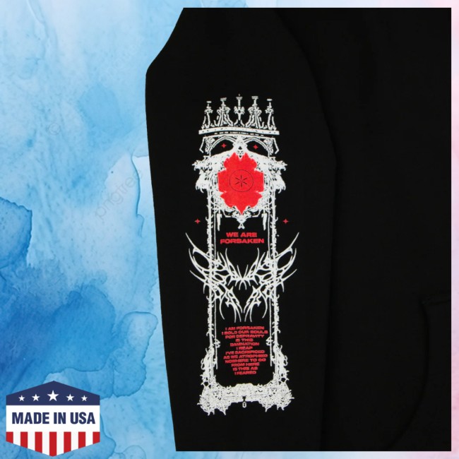 Lorna Shore Band Store Merch Lorna Shore Damned Zip Hooded Sweatshirt Lorna Shore Band Store Merch Lorna Shore Damned Zip Hooded Sweatshirt