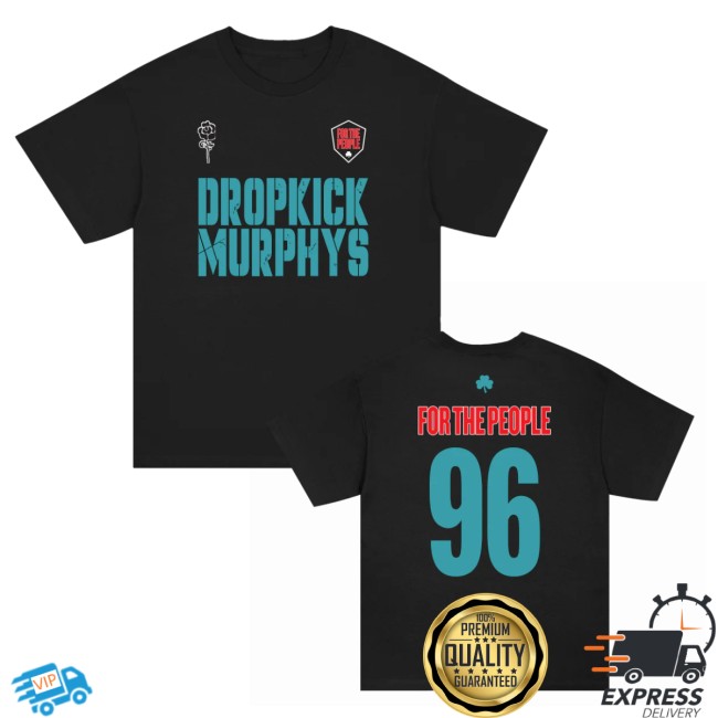 Dropkick Murphys Store Merch For The People Soccer Jersey Black T-Shirt Dropkick Murphys Store Merch For The People Soccer Jersey Black T-Shirt