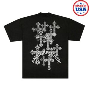 Jpegmafia Store Merch Amen Brother Black Tee