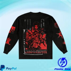 Jpegmafia Store Merch Black Dynamite Black Long Sleeve Tee