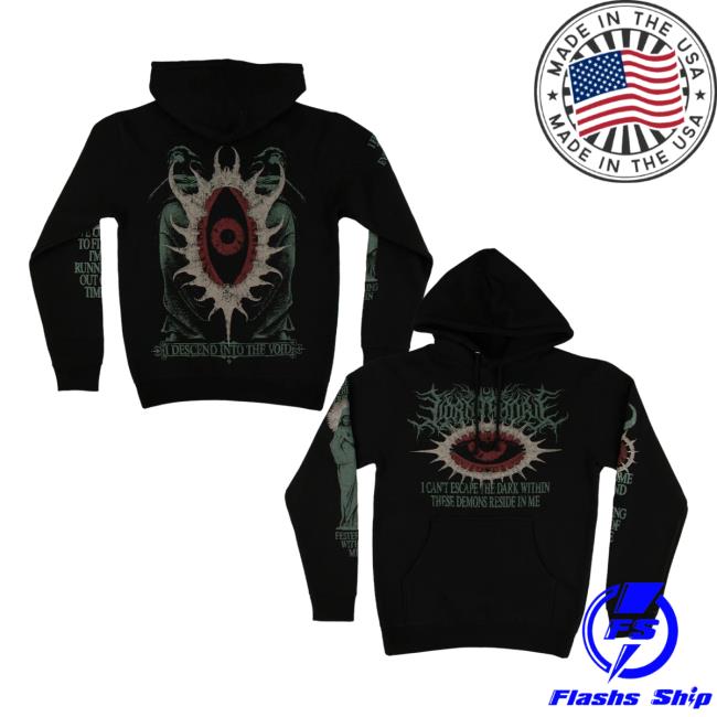 Lorna Shore Merch Store Lorna Shore Into The Void Pullover Hooded Sweatshirt Lorna Shore Merch Store Lorna Shore Into The Void Pullover Hooded Sweatshirt