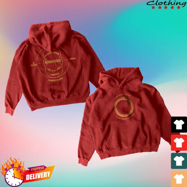 Premier Vinyl Merch Store The Reinvention Collection Hoodie Red Premier Vinyl Merch Store The Reinvention Collection Hoodie Red