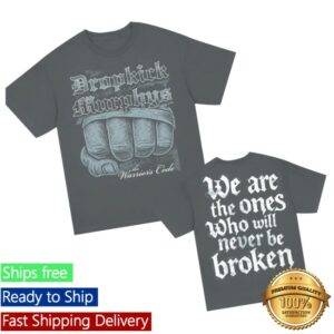 Dropkick Murphys Store Merch The Warrior’s Code Never Be Broken T-Shirt