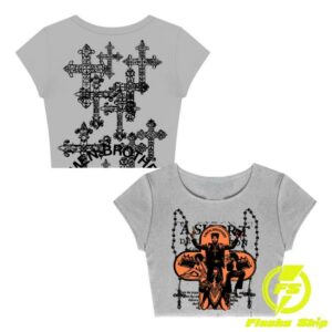 Jpegmafia Merch Store Amen Brother Baby Tee Gray