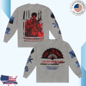 Jpegmafia Merch Store Black Dynamite Long Sleeve Tee Gray