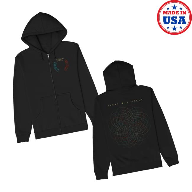 Jimmy Eat World Merch Store Somethings Loud Zip Up Hoodie Black Jimmy Eat World Merch Store Somethings Loud Zip Up Hoodie Black