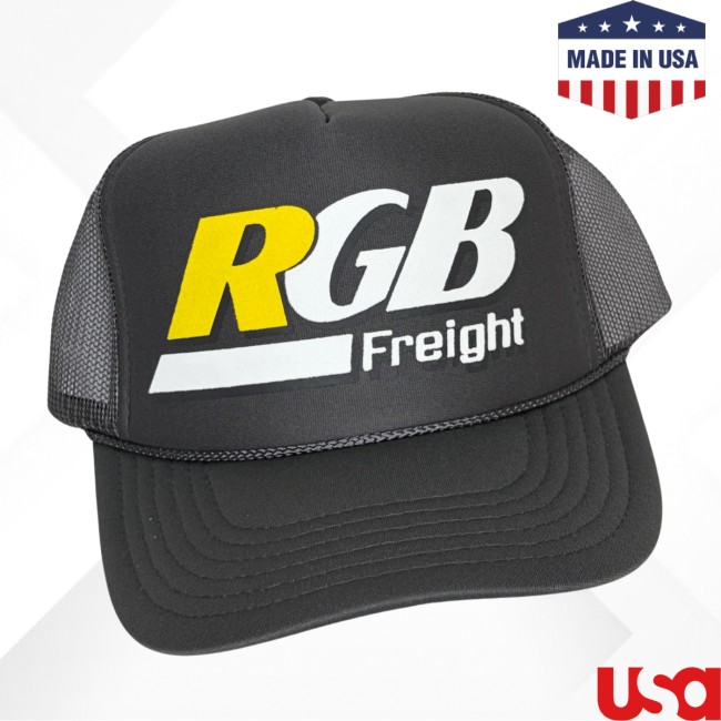 Roygbiv Store Merch Rgb Freight Black Trucker Hat Roygbiv Store Merch Rgb Freight Black Trucker Hat
