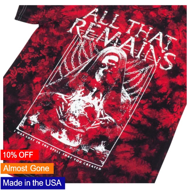 All That Remains Store Merch Like A Virus Dye Tee All That Remains Store Merch Like A Virus Dye Tee
