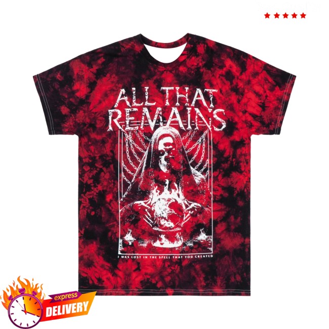 All That Remains Store Merch Like A Virus Dye Tee All That Remains Store Merch Like A Virus Dye Tee