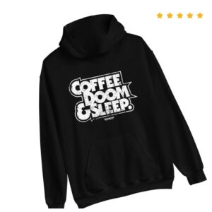 Mangobeard Store Merch Coffee, Doom & Sleep Unisex Hoodie