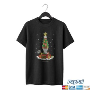 The Viral Podcast Merch Store Lava Lamp Christmas Tree T-Shirt