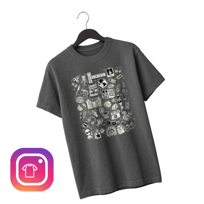 The Viral Podcast Merch Store Viral Doodle T-Shirt The Viral Podcast Merch Store Viral Doodle T-Shirt
