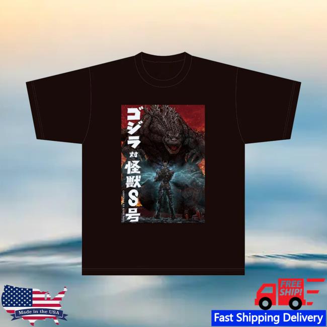 Toho Animation Store Merch Godzilla Vs. Kaiju No. 8 T-Shirt Toho Animation Store Merch Godzilla Vs. Kaiju No. 8 T-Shirt