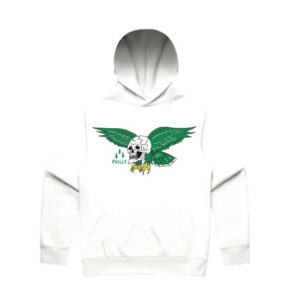 Heavyslime Merch Store Eagle Skull Hoodie
