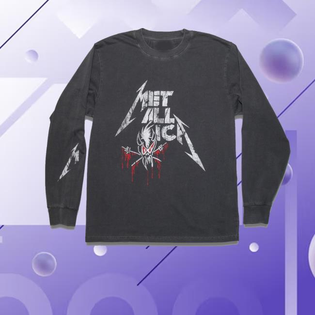 Metallica Merch Store Bloody Scary Guy Long Sleeve Shirt Metallica Merch Store Bloody Scary Guy Long Sleeve Shirt